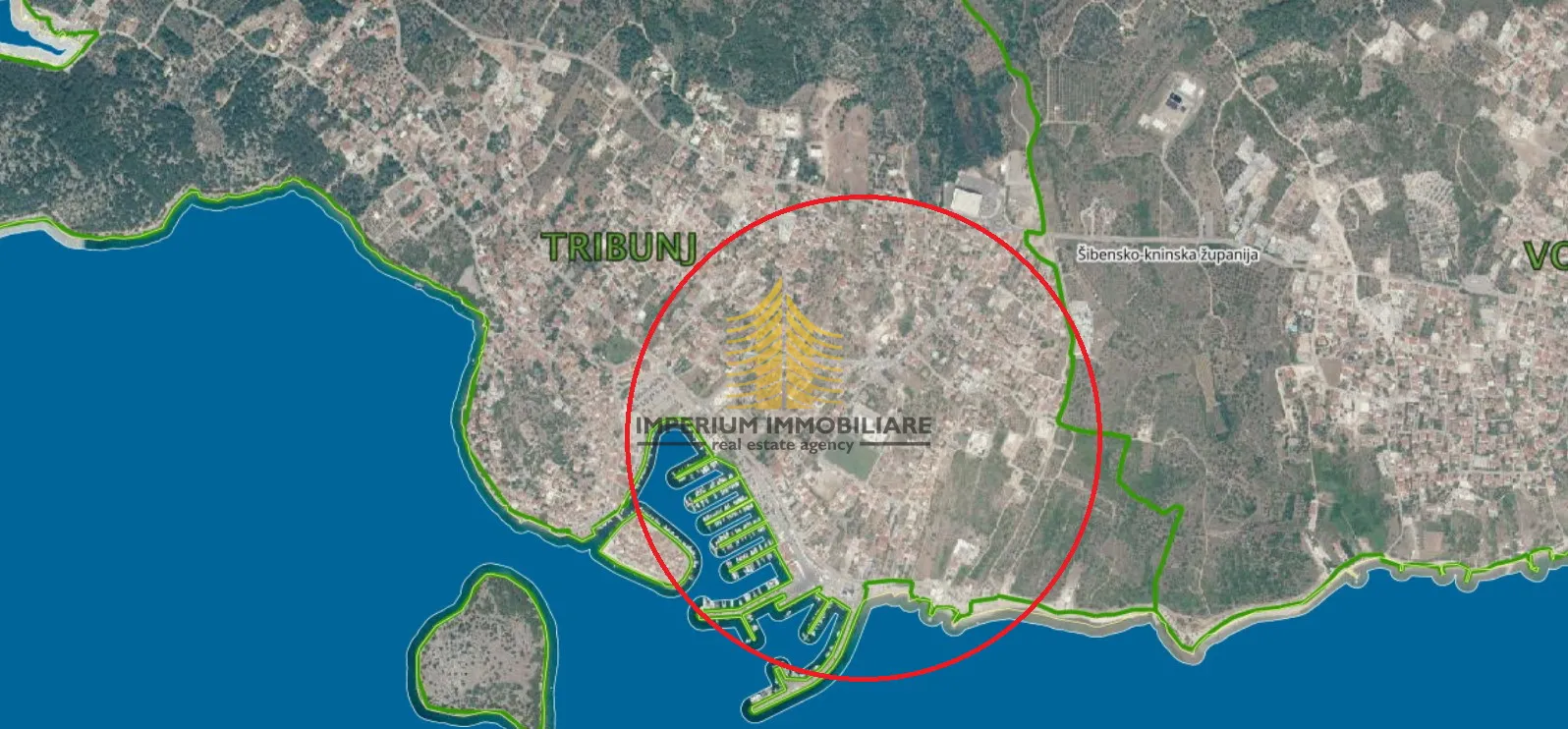 Zemljište, Prodaja, Tribunj, 842m2, Građevinsko