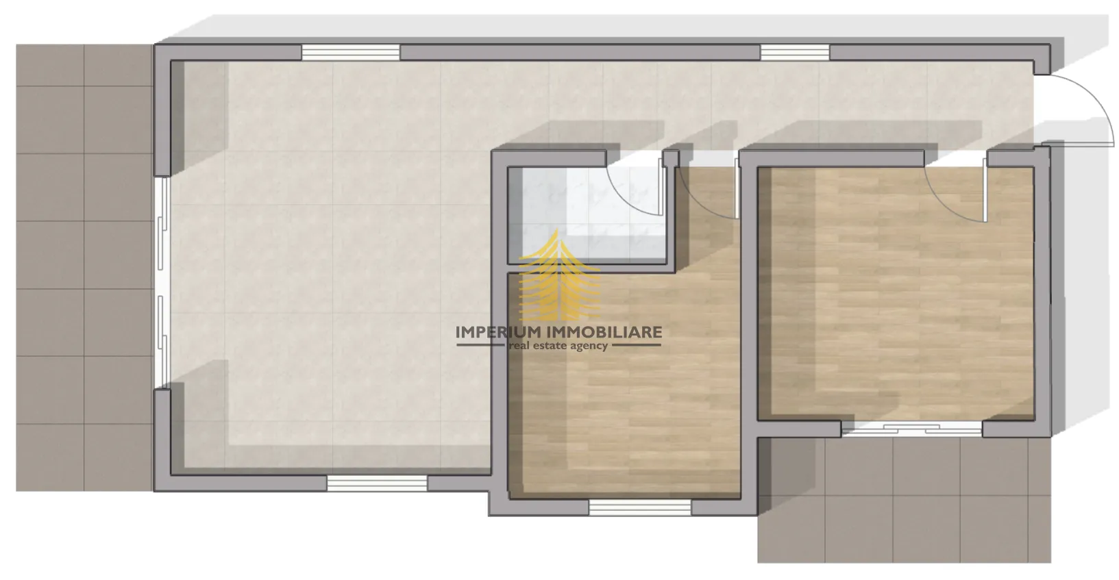 nekretnine za odmor, prodaja, tisno, jezera, 64.5m2, apartman - slika 5