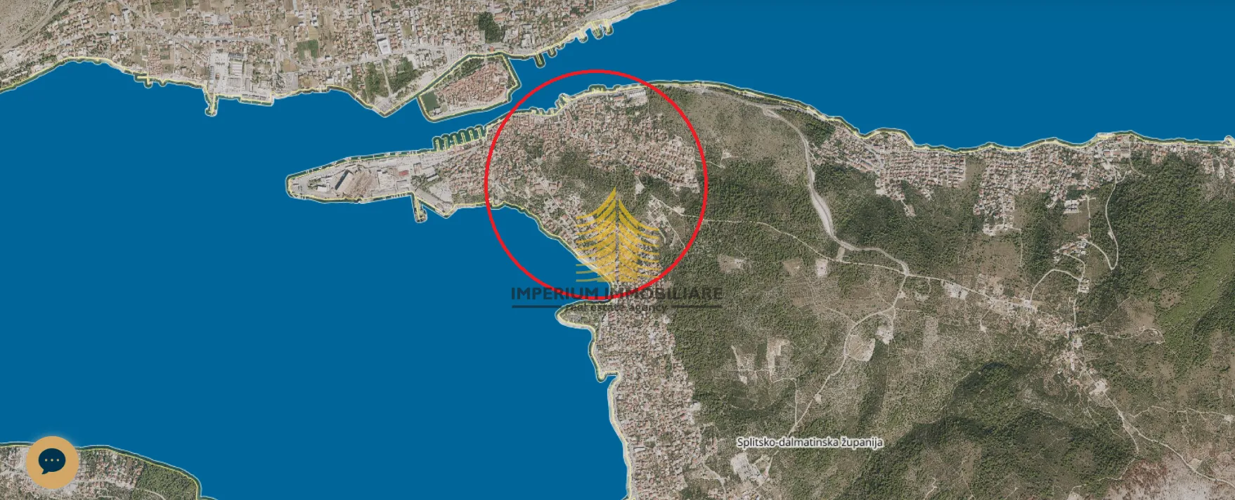 Zemljište, Prodaja, Trogir, 451m2, Građevinsko - Okrug Gornji, Okrug