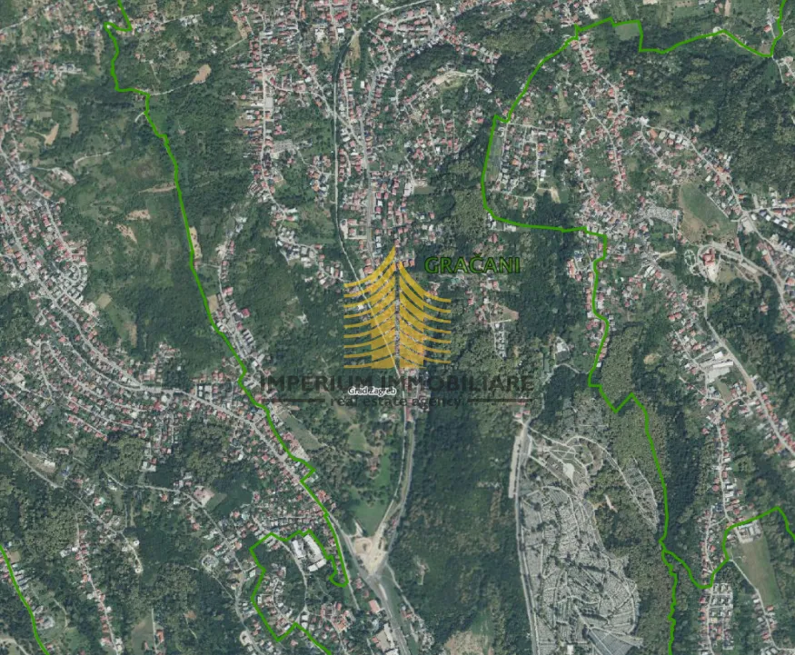Zemljište, Prodaja, Podsljeme, Gračani, 1153m2, Šuma - Zagreb