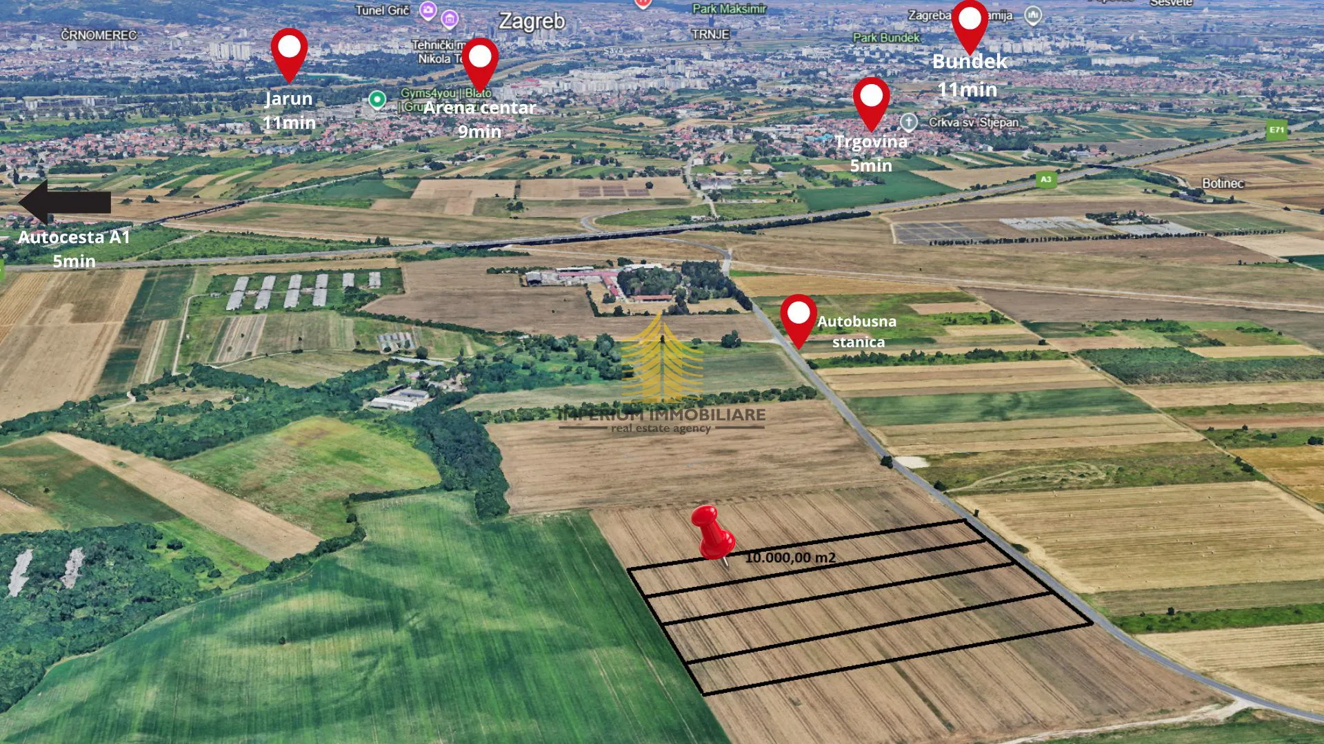 Zemljište, Prodaja, Brezovica, Brezovica, 10000m2, Poljoprivredna površina - Desprim, Zagreb