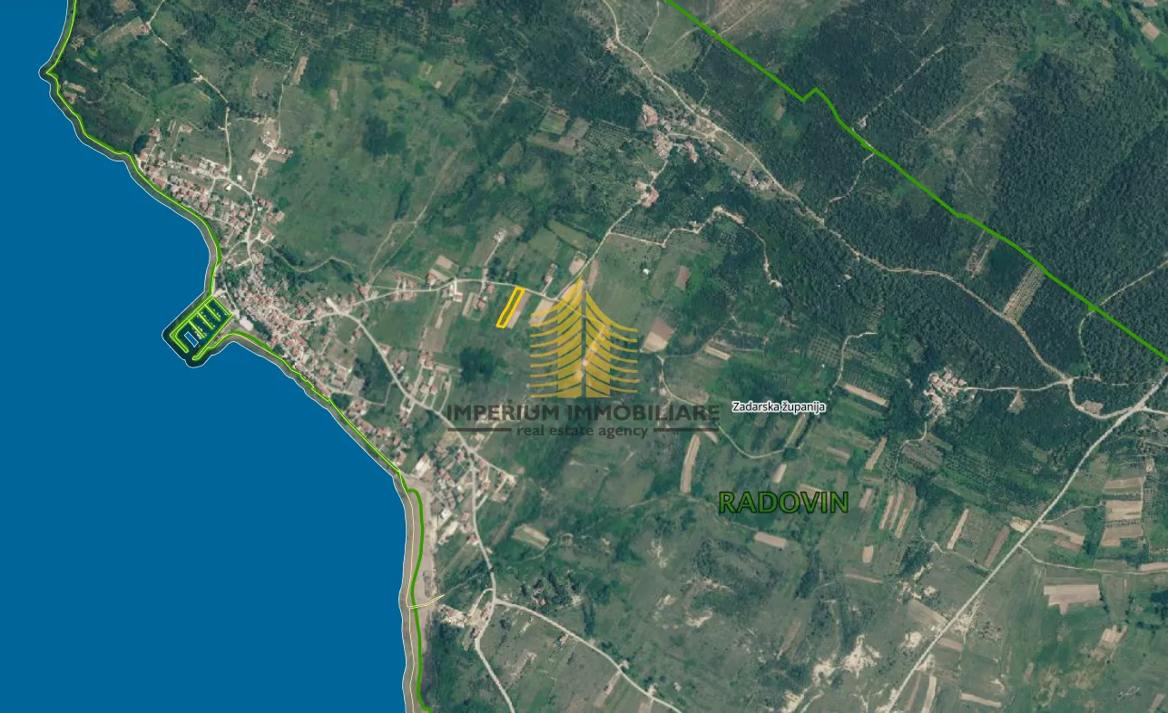 Zemljište, Prodaja, Ražanac, Ljubač, 2000m2, Građevinsko - Ljubač, Ražanac