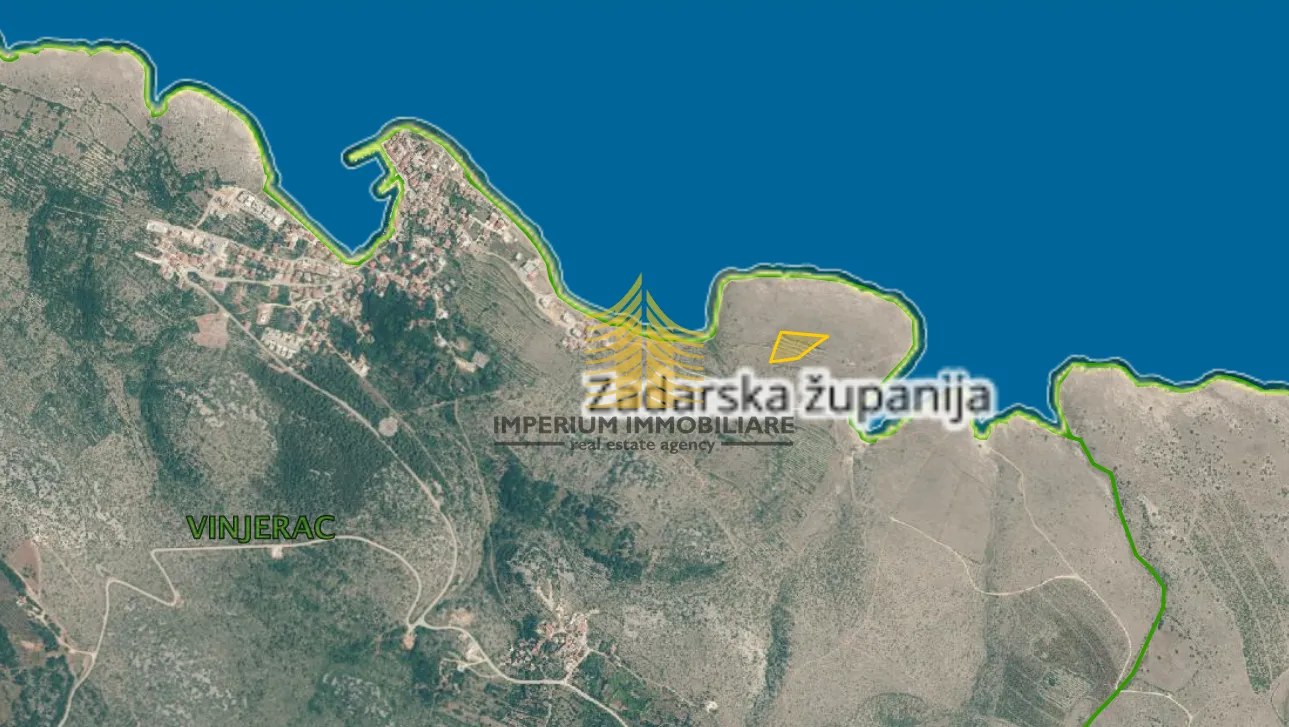 Zemljište, Prodaja, Posedarje, Vinjerac, 5684m2, Građevinsko - Vinjerac, Posedarje