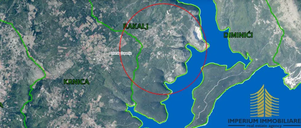 rakalj, građevinsko i poljoprivredno zemljište, 2553m2 - slika 1
