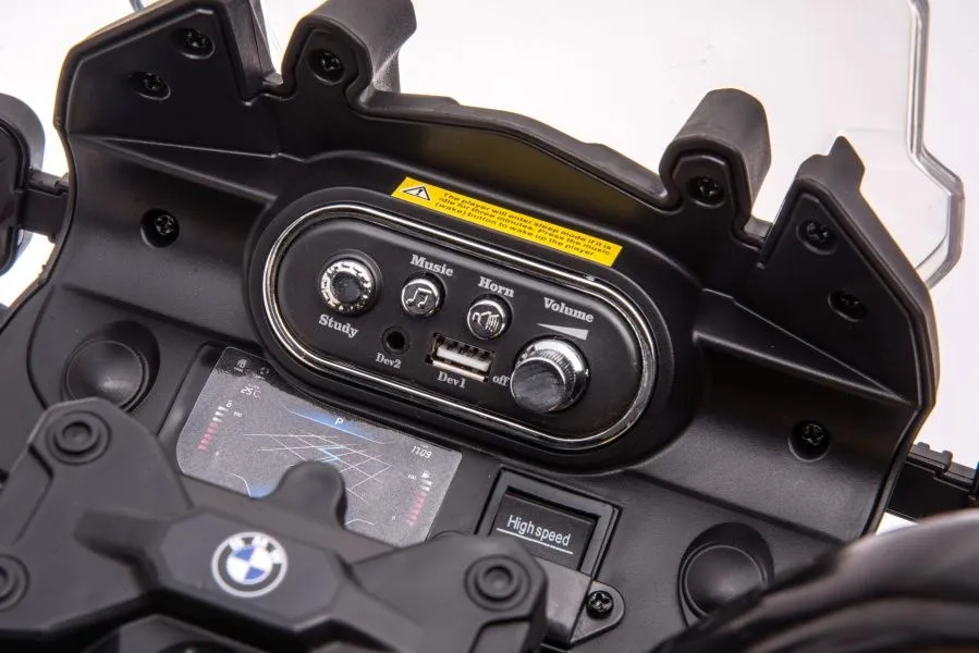 licencirni motor na akumulator bmw f850 - žuti - slika 10