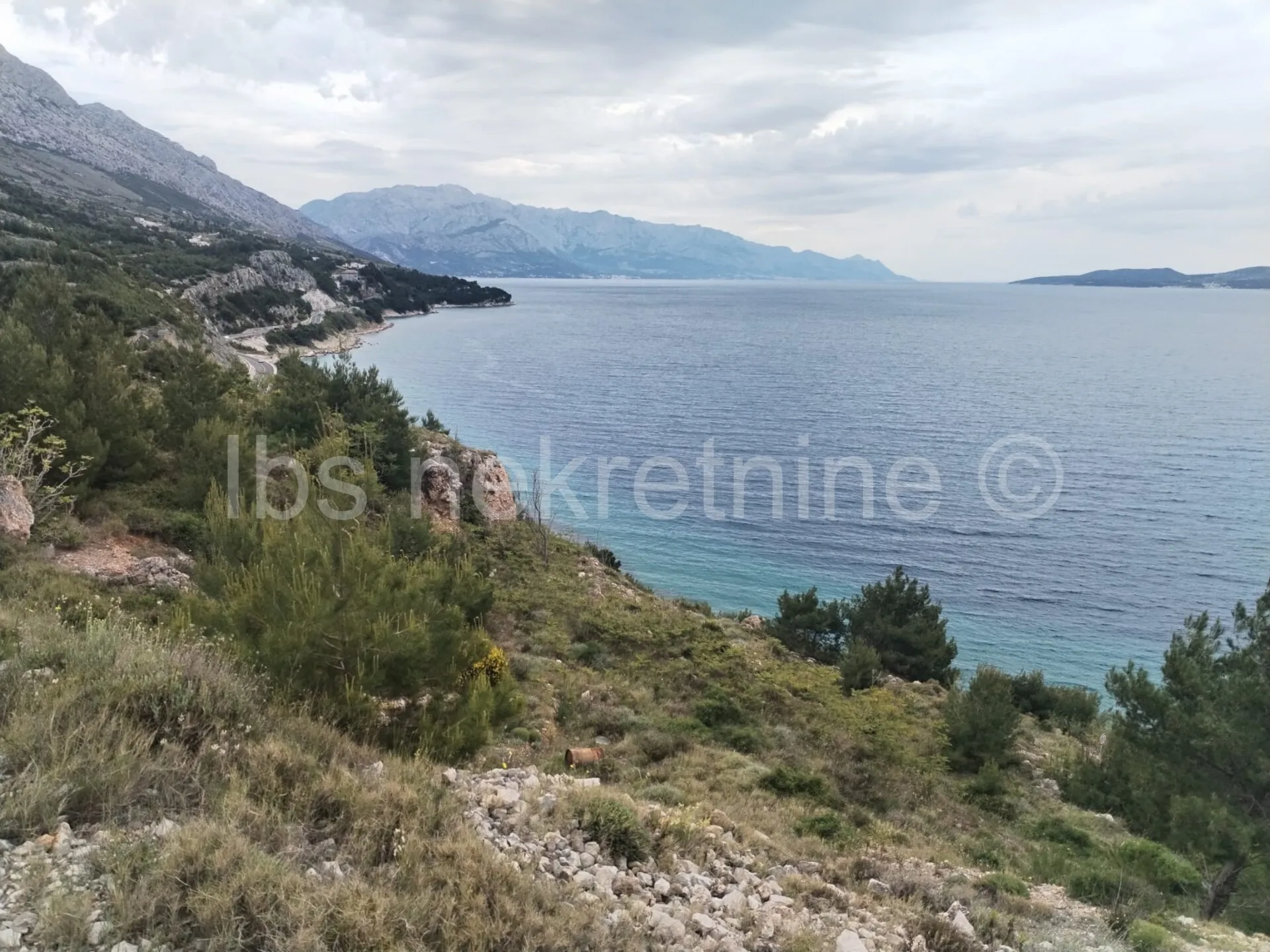 ekskluzivno zemljište s panoramskim pogledom ruskamen, 60 m od obale - slika 5