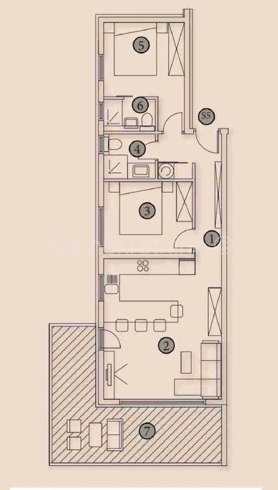 ***penthouse na izvrsnoj lokaciji!!!*** - slika 2