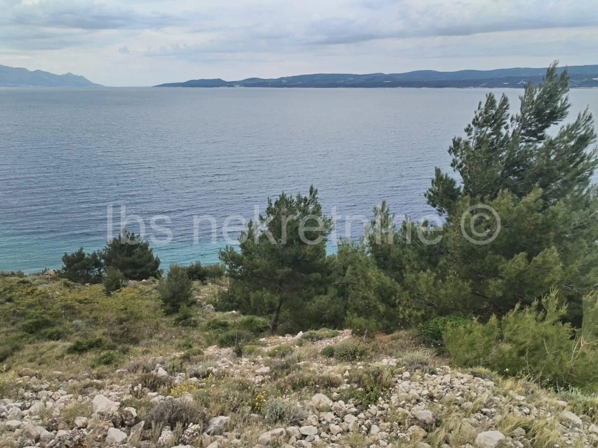 ekskluzivno zemljište s panoramskim pogledom ruskamen, 60 m od obale - slika 6