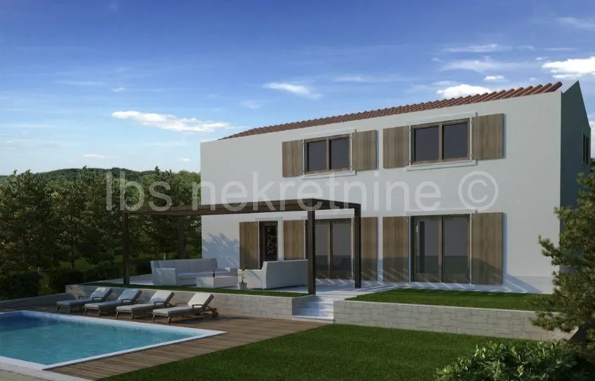 marina, vrsine - 20.000 m2 s projektom za dvije vile, zamjena za stan - slika 2