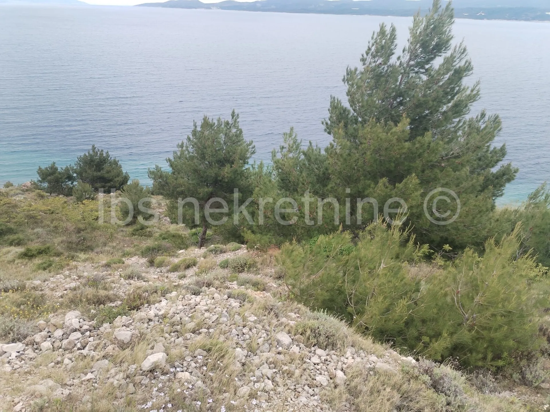 ekskluzivno zemljište s panoramskim pogledom ruskamen, 60 m od obale - slika 7