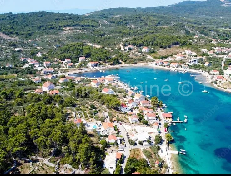 građevinsko zemljište 742 m² 100 m od mora lumbarda, korčula - slika 2
