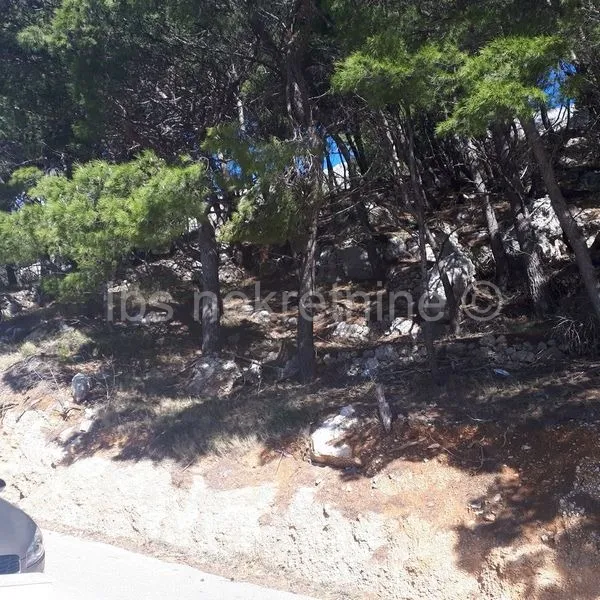 Građevinsko zemljište s pogledom na more!!! - Pisak, Omiš
