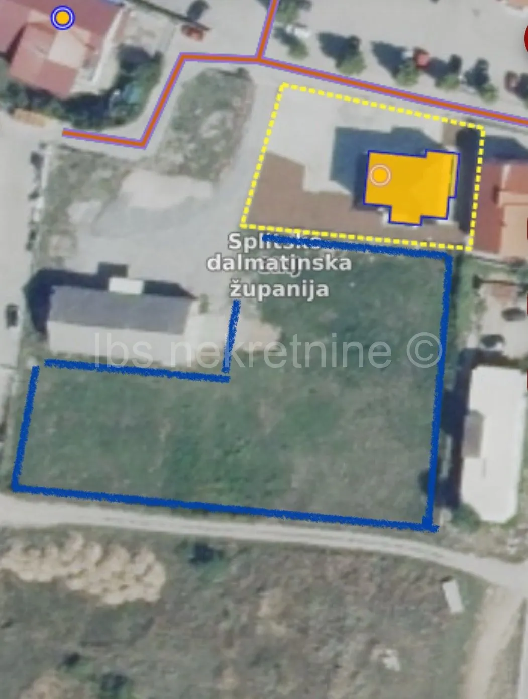sinj, najam zemljišta (parking, skladište) 4773 m2 - slika 3