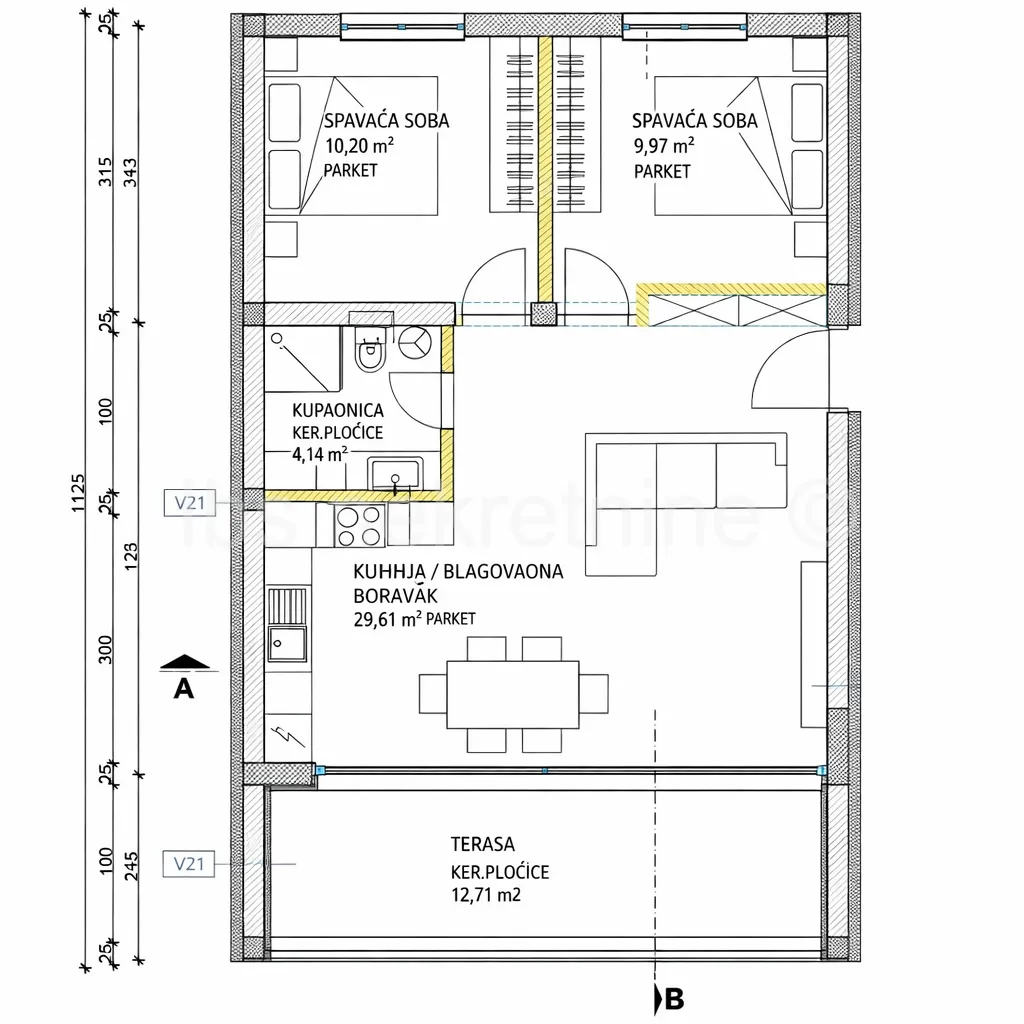 ***penthouse namješten s pogledom na more!!!*** - slika 6