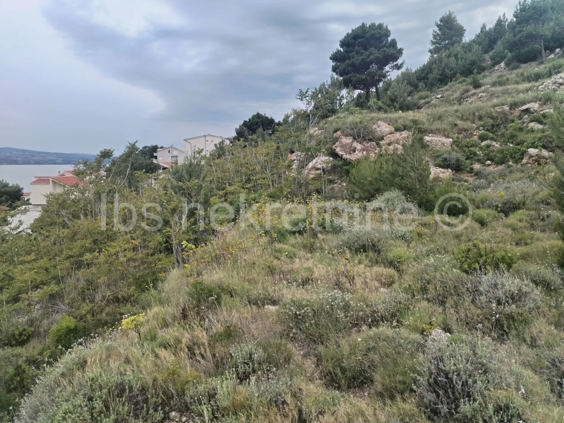 ekskluzivno zemljište s panoramskim pogledom ruskamen, 60 m od obale - slika 9