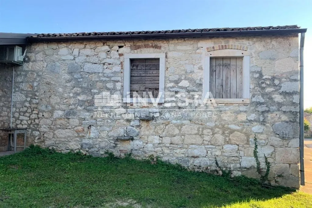 vrsar okolica, kamena istarska kuća s dvorištem i garažom - slika 6