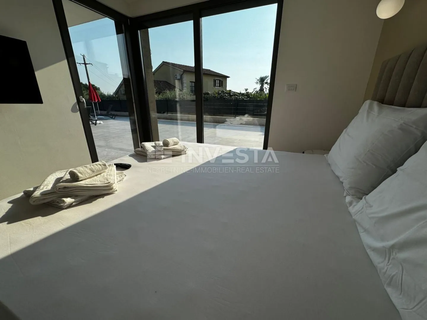 poreč okolica, stan u prizemlju s bazenom, 93 m2, novogradnja - slika 28