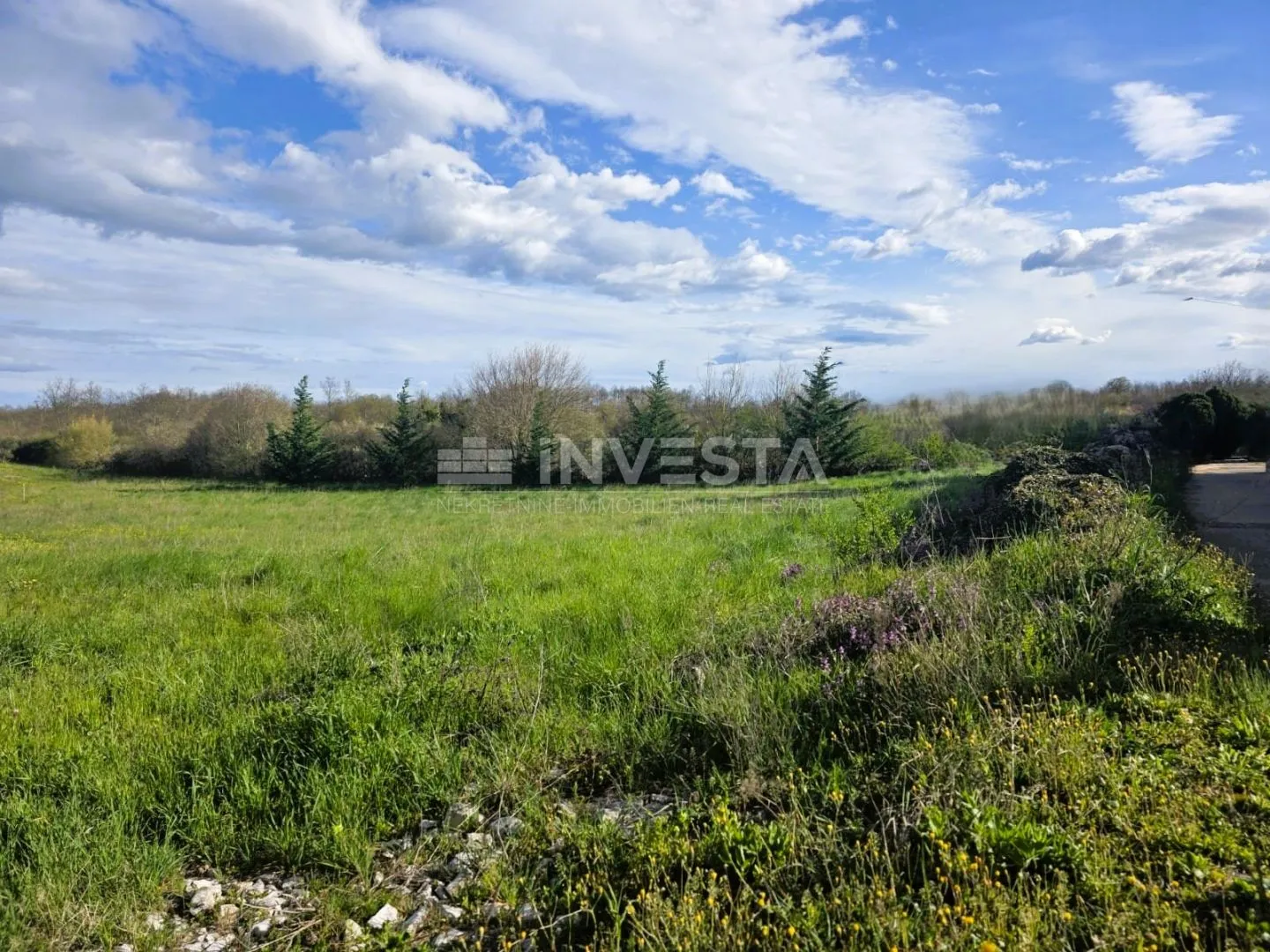 žminj okolica - građevinsko zemljište 612 m2 s idejnim projektom - slika 7
