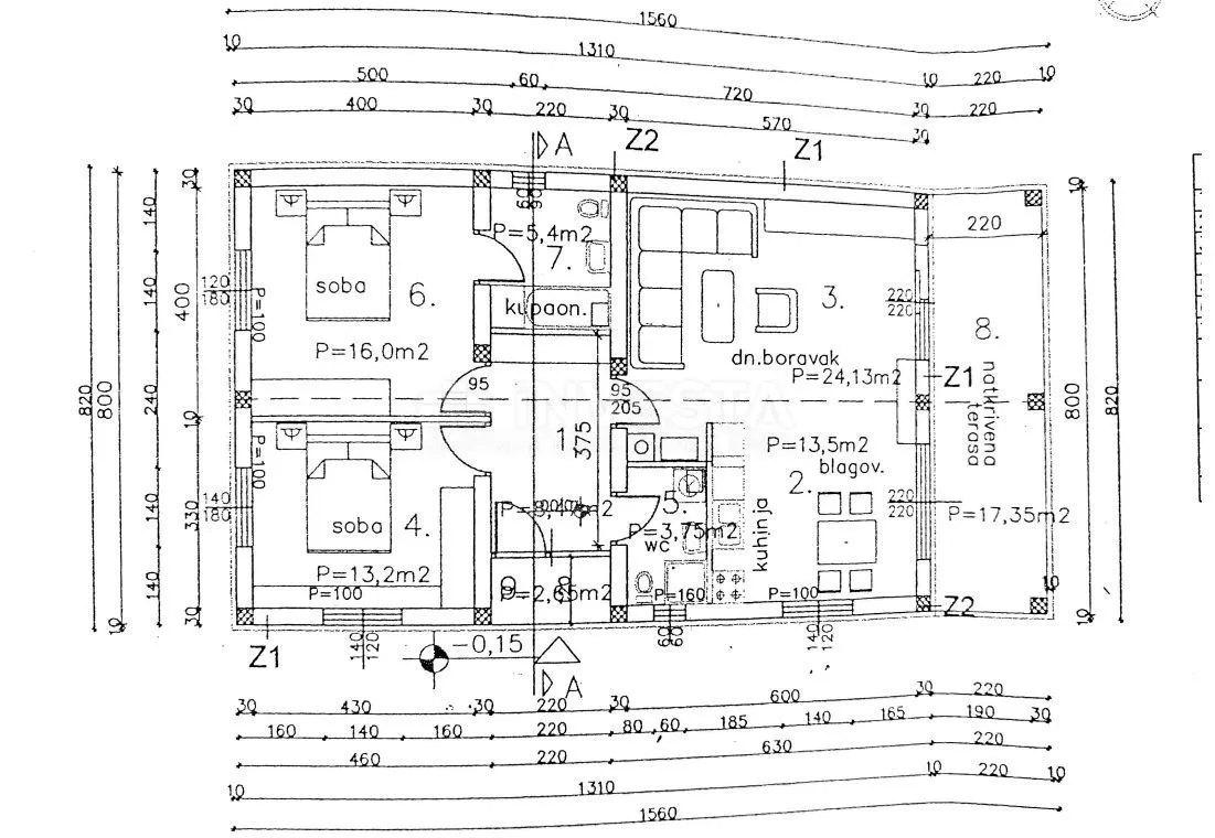 juršići, zemljište od 20.000 m2 s projektom, započeta gradnja - slika 11