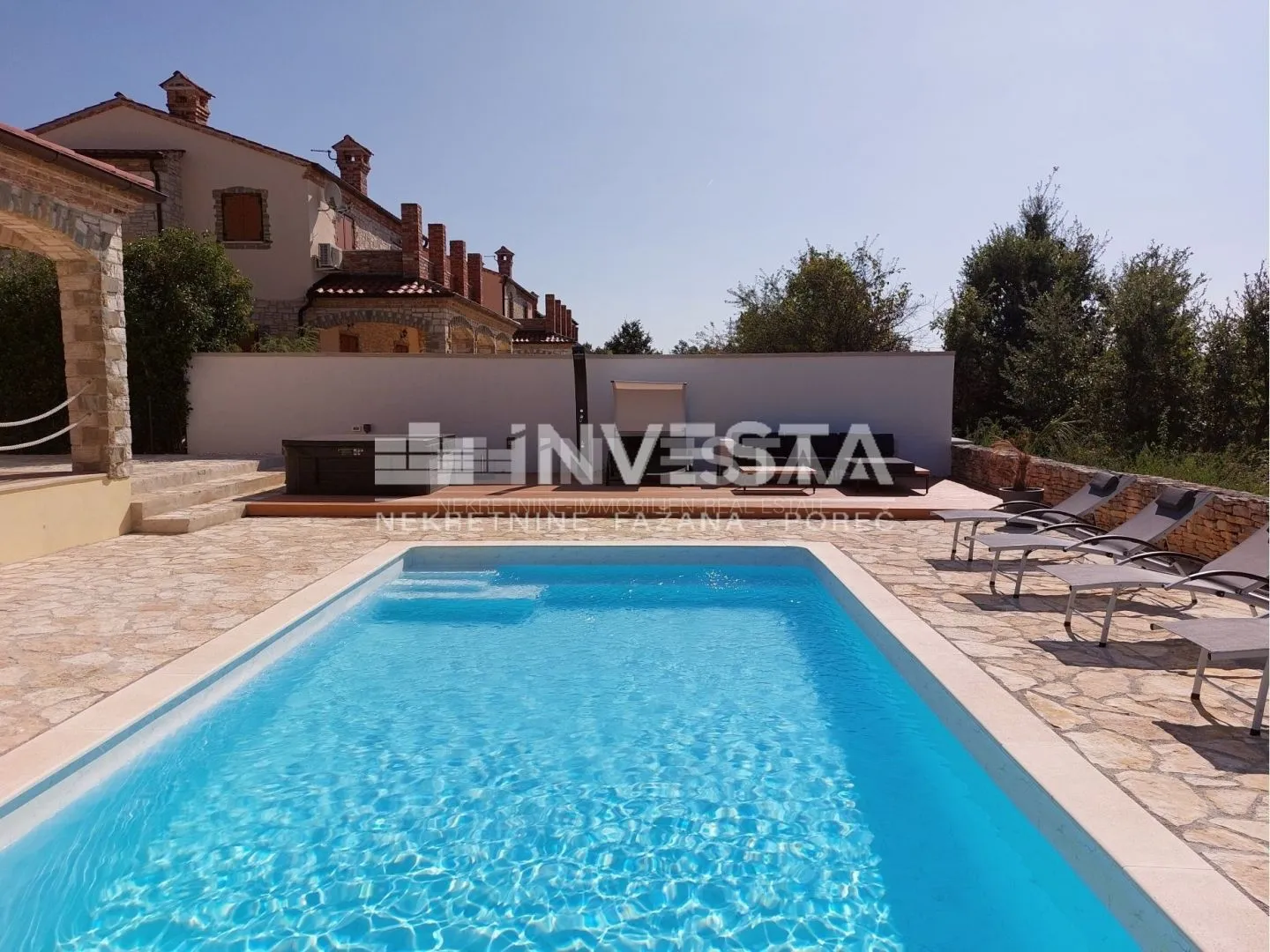 okolica svetvinčenta, prekrasna rustikalna vila s bazenom 155 m2, 4ss - slika 4