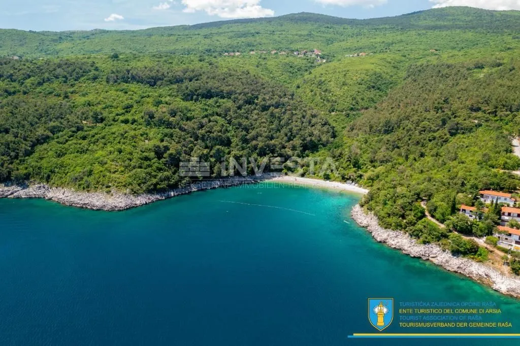 labin, kuća za odmor, bazen, pogled more - slika 17