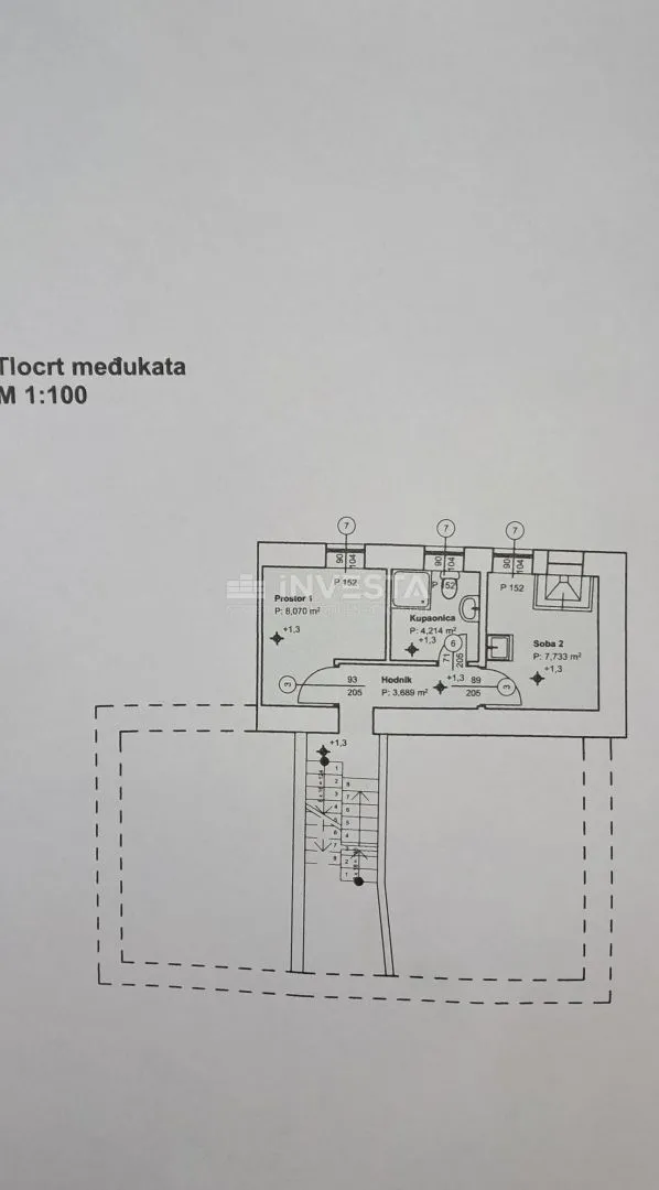 vrsar, kuća u nizu, panoramski pogled - slika 17