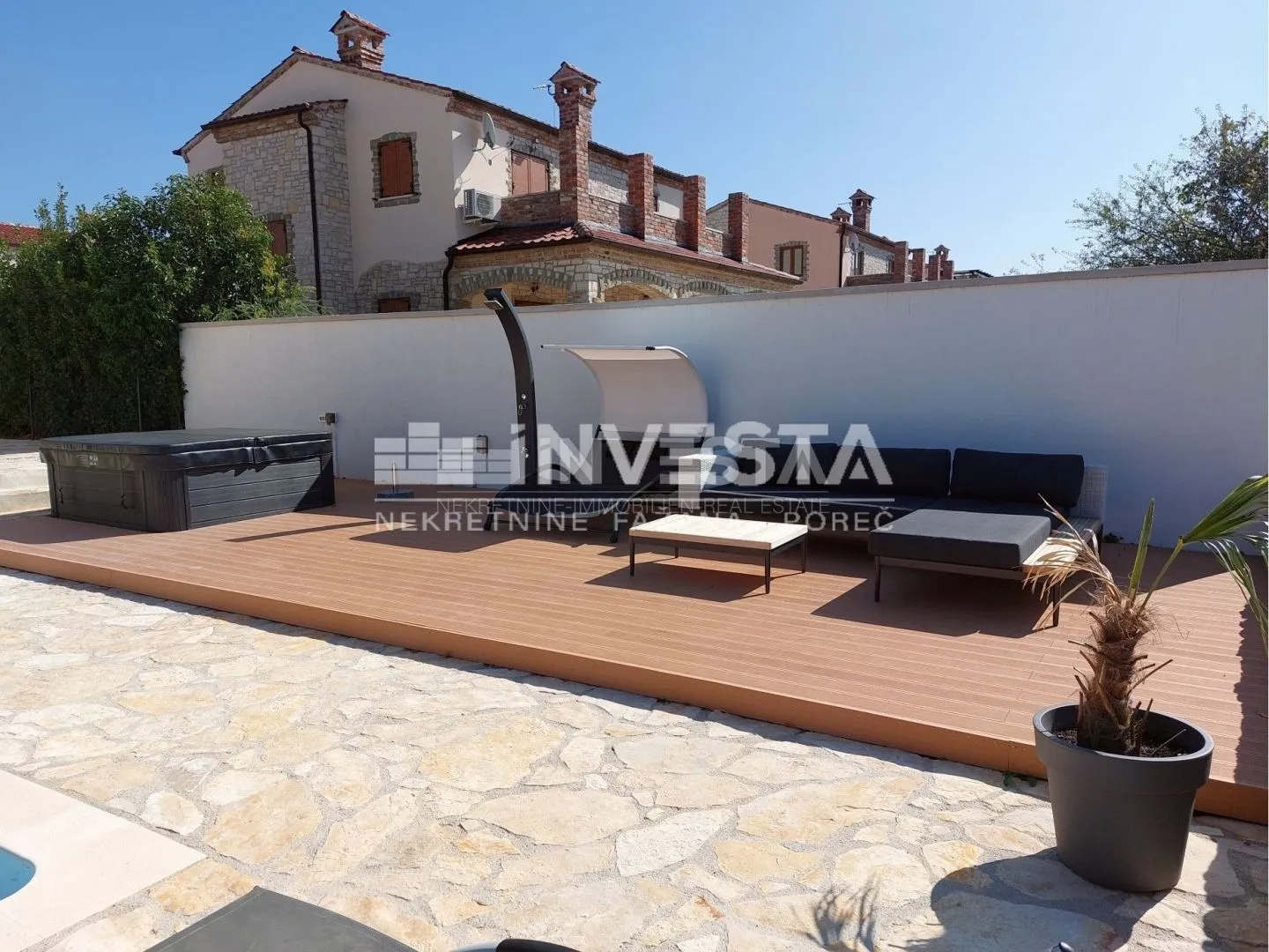 okolica svetvinčenta, prekrasna rustikalna vila s bazenom 155 m2, 4ss - slika 6