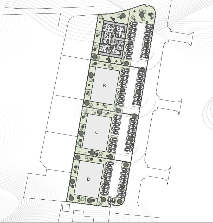 pula okolica, jednosobni stan a14 na 2. katu novogradnje, 2 parkinga - slika 7