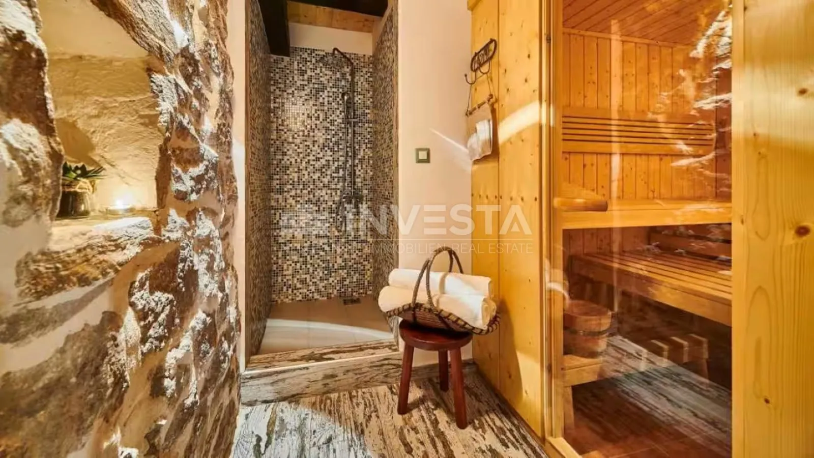 središnja istra, rustikalna kamena vila, spa zona, dva grijana bazena - slika 8