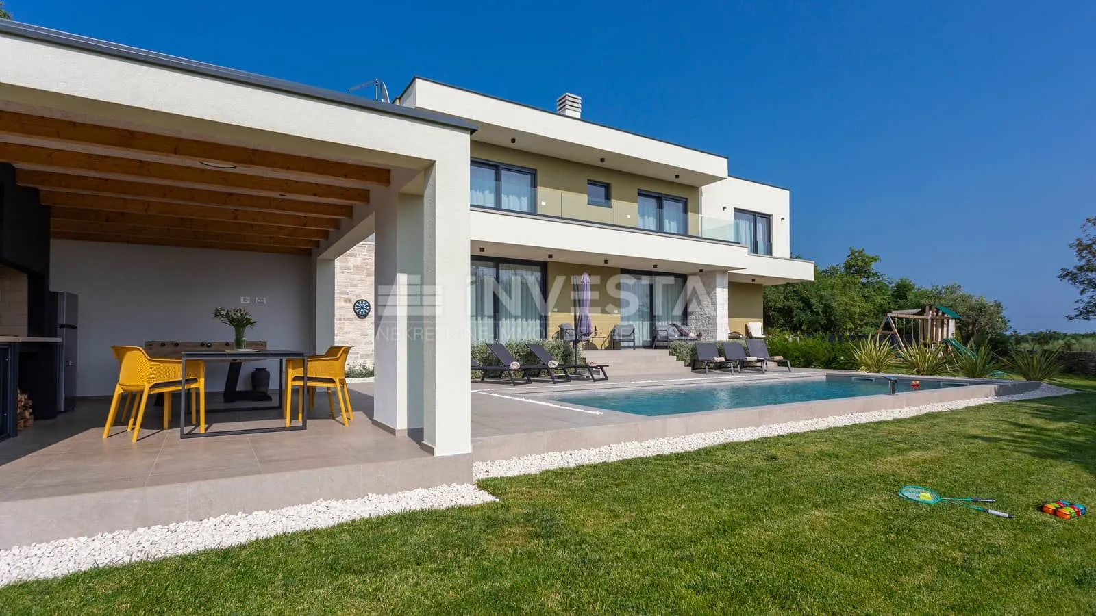 svetvinčenat okolica, nova moderna vila s bazenom - slika 38