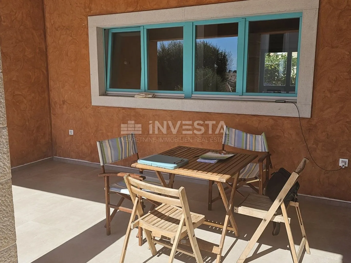 barbariga, vila s bazenom u toskanskom stilu na mediteranu, pogled more - slika 5