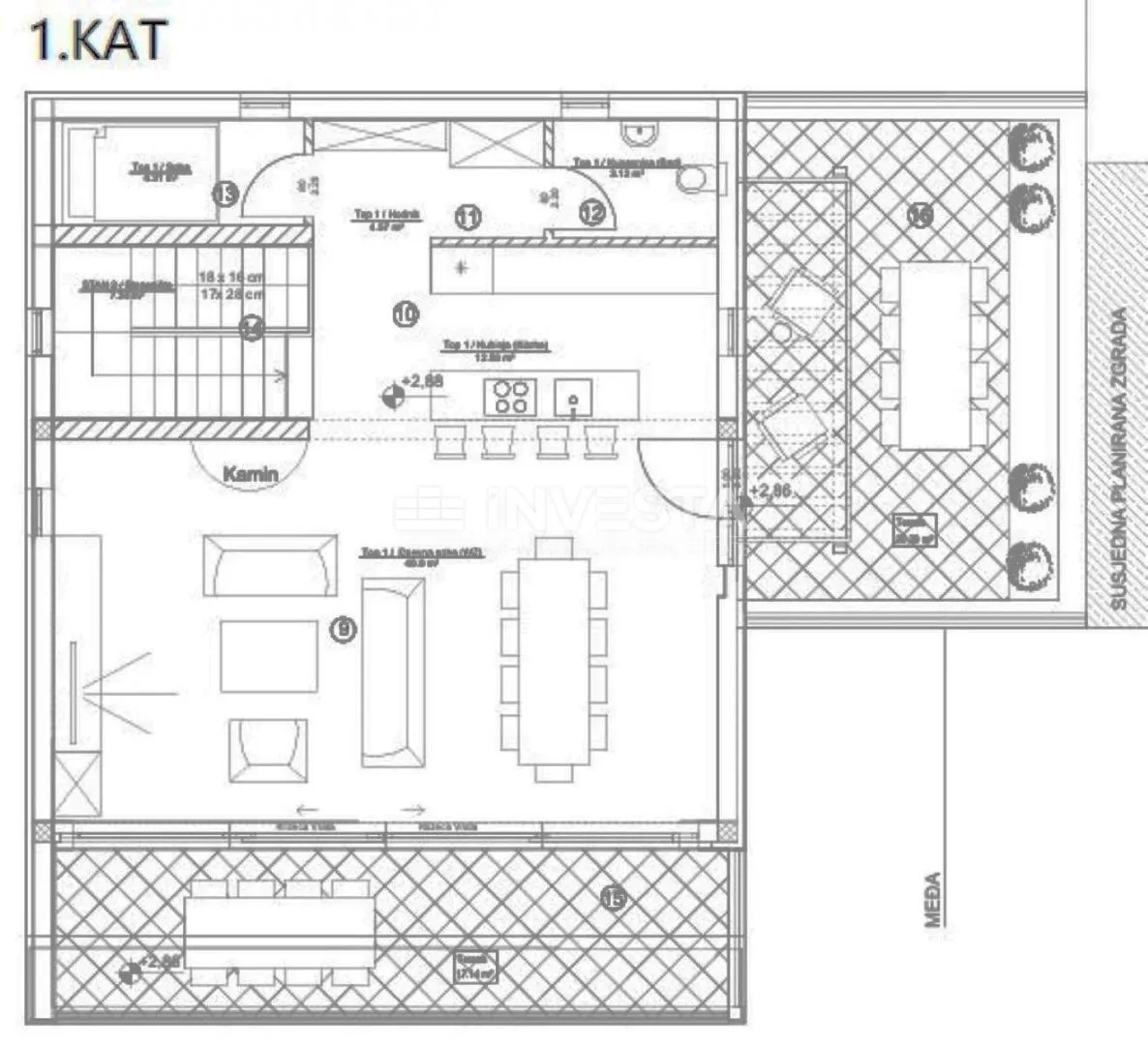 medulin, moderna vila 150 metara od mora - slika 30