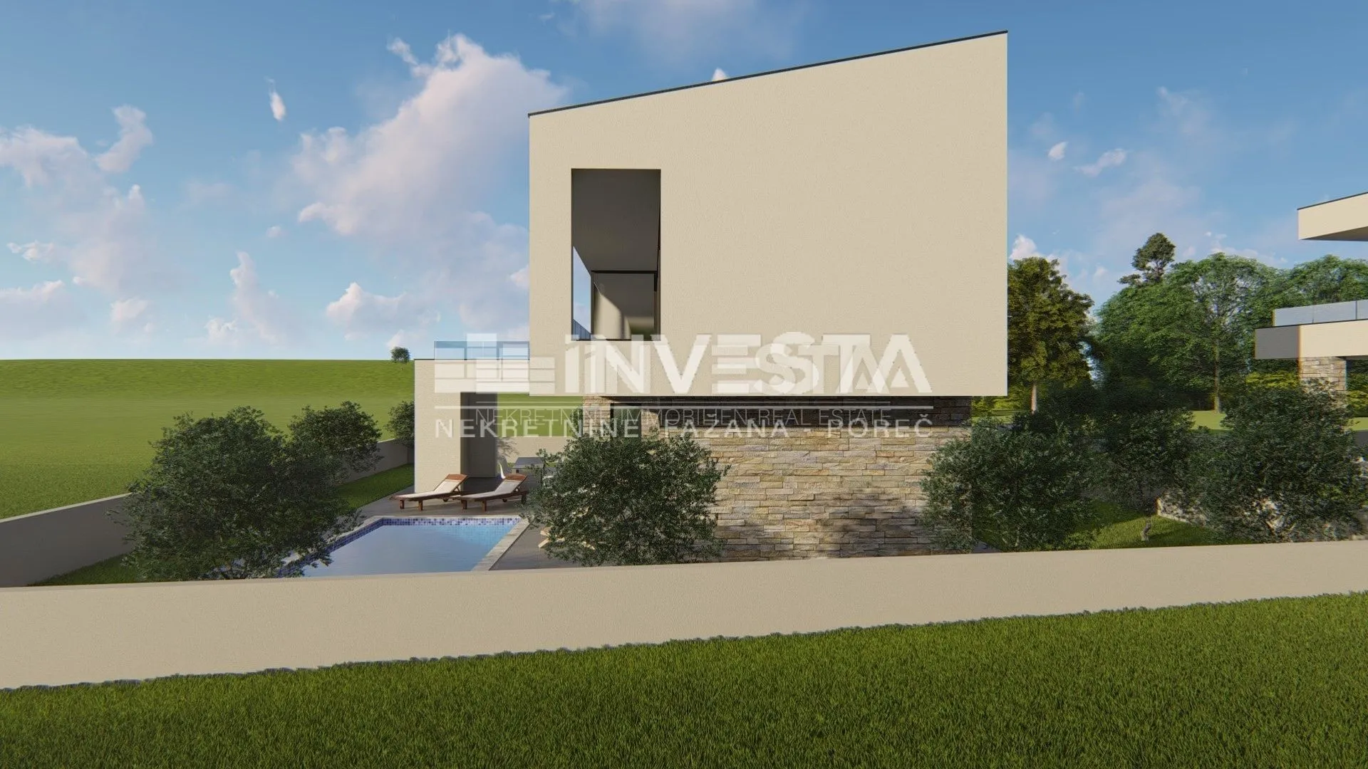 istra, marčana okolica, vila za odmor s bazenom, 2 km od mora, novogradnja - slika 8
