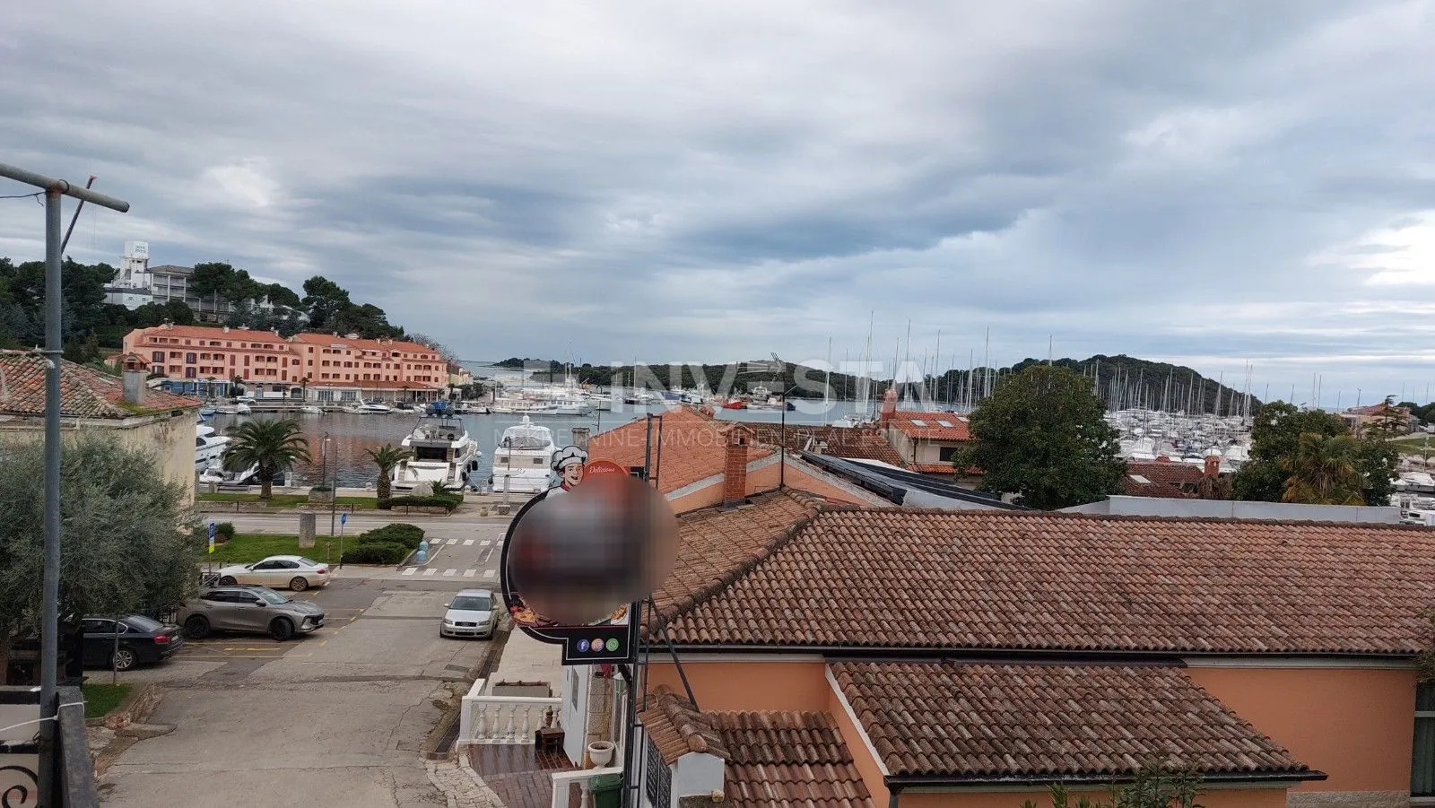 vrsar, kuća u nizu, panoramski pogled - slika 2