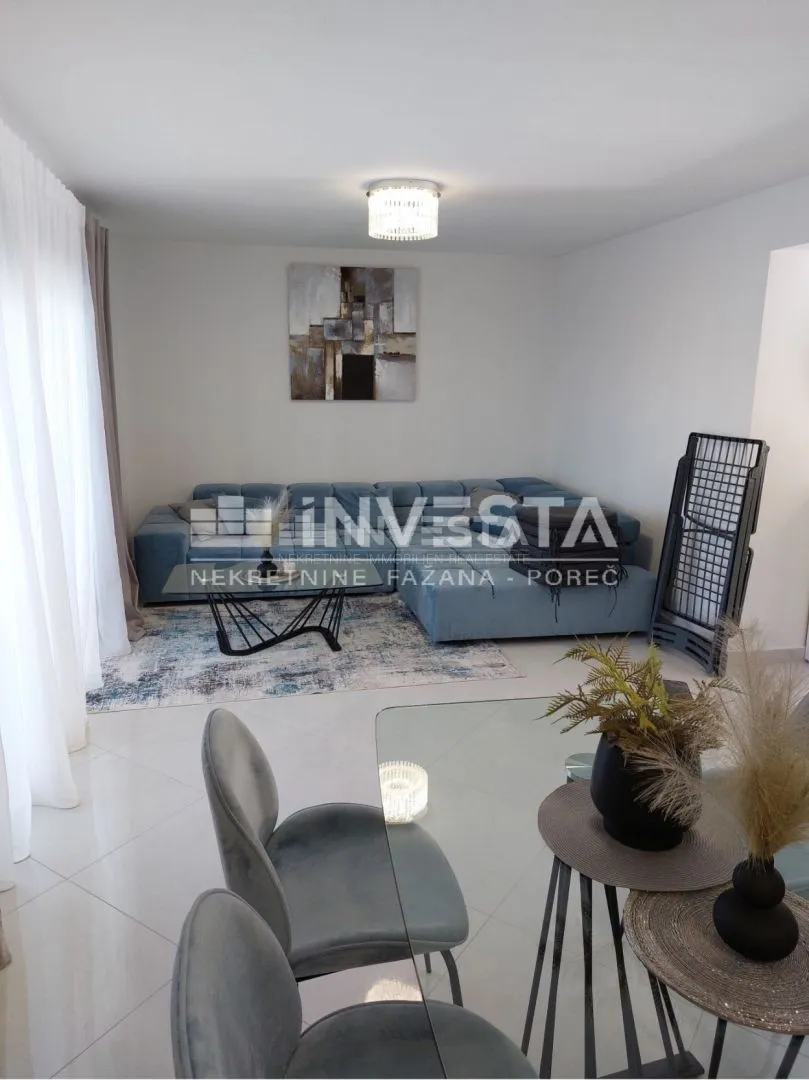 poreč okolica, moderno uređena vila dvojnica s bazenom, novogradnja - slika 12