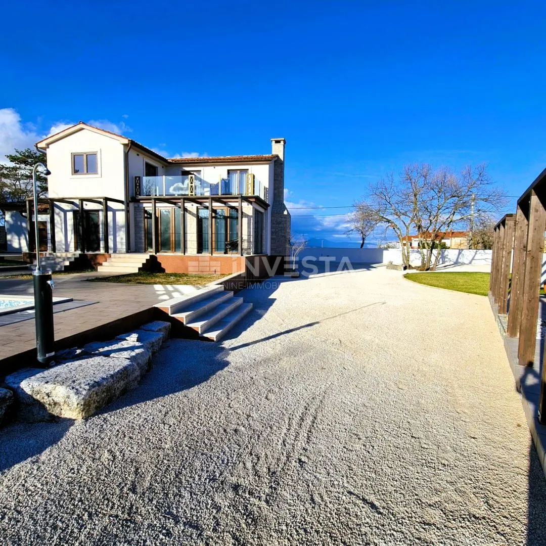 barban, moderna samostojeća vila s bazenom, 1800m2 okućnice - slika 26