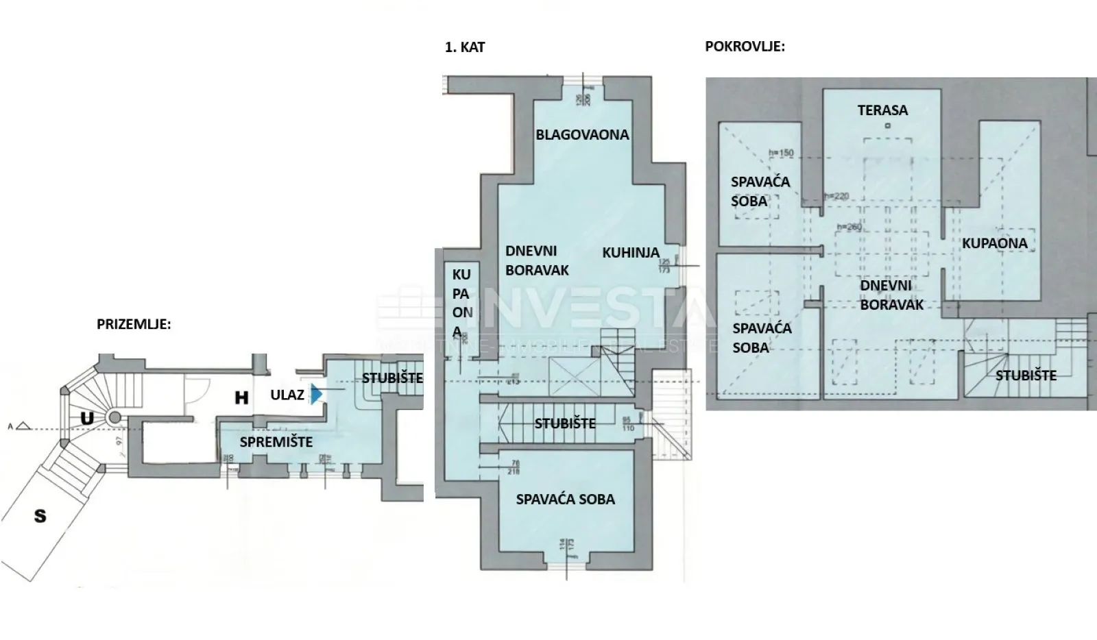 pula, valkane, jedinstveni stan u vili, dvorište, parking, pogled more - slika 32
