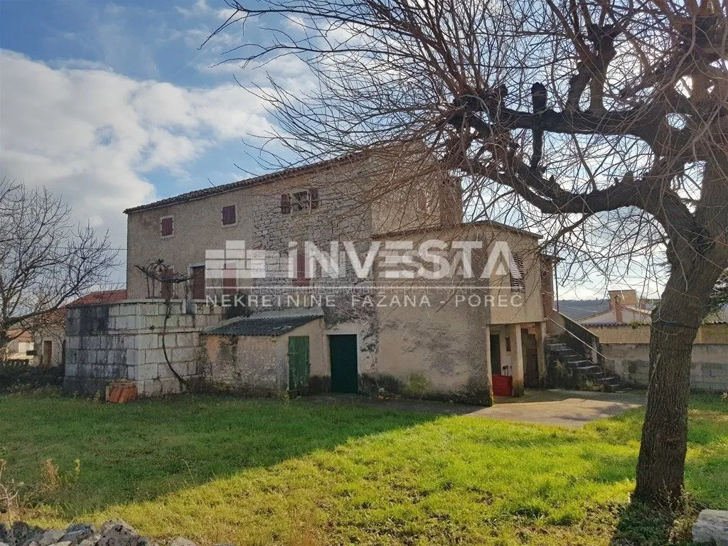 višnjan okolica, stara istarska kuća u nizu za adaptaciju - slika 1