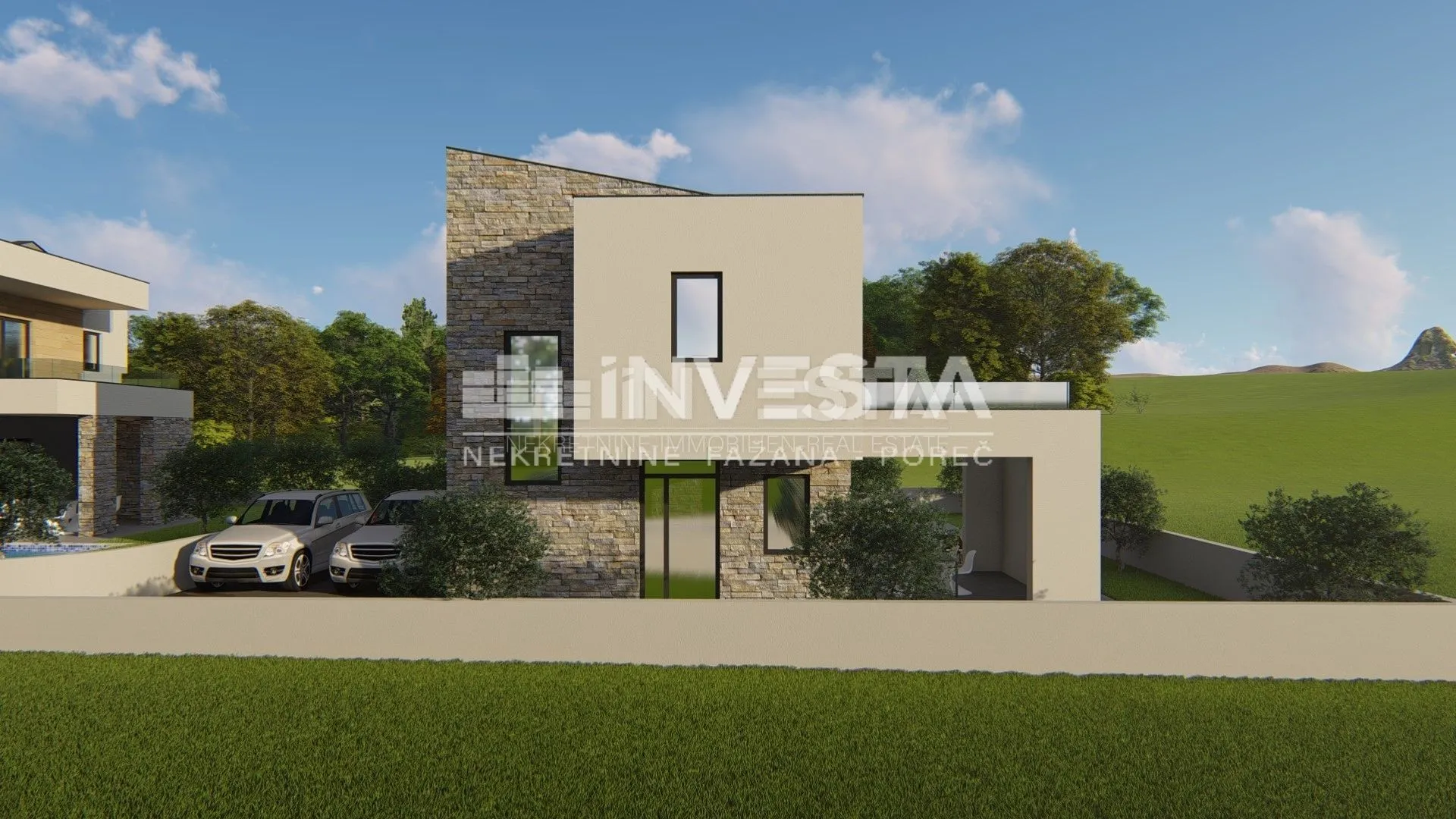 istra, marčana okolica, vila za odmor s bazenom, 2 km od mora, novogradnja - slika 9