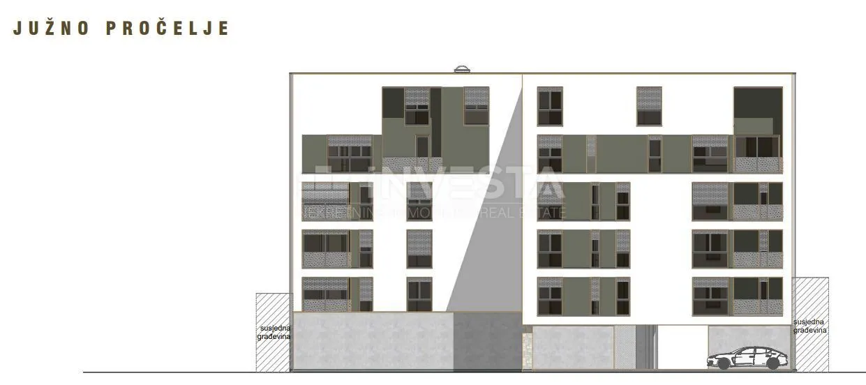pula, centar, dvoetažni stan na 4.katu 166 m2, 3ss+db, novogradnja - slika 10