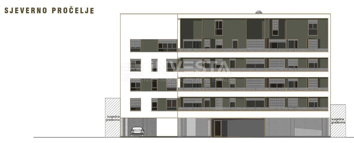 pula, centar, dvoetažni stan na 4.katu 166 m2, 3ss+db, novogradnja - slika 9