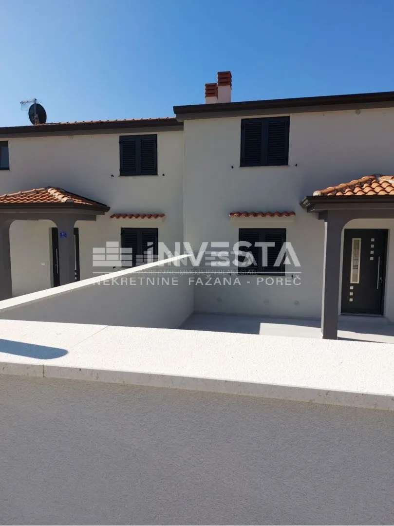poreč okolica, moderno uređena vila dvojnica s bazenom, novogradnja - slika 7