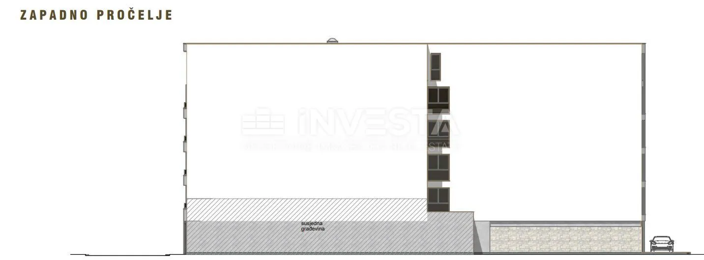 pula, centar, dvoetažni stan na 4.katu 166 m2, 3ss+db, novogradnja - slika 8