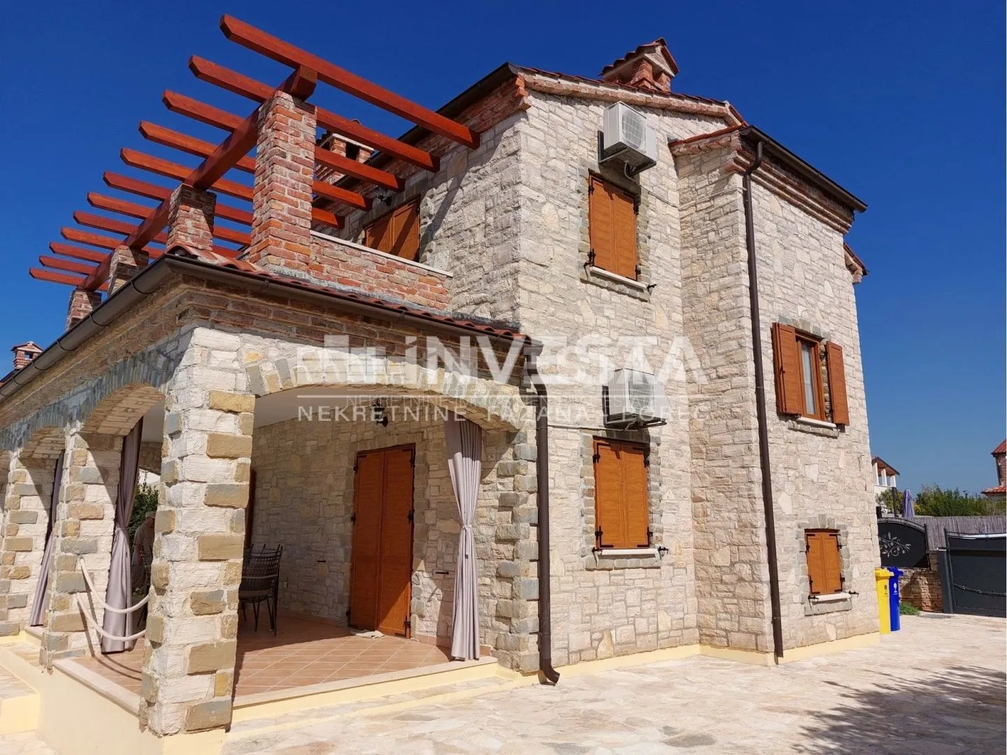 okolica svetvinčenta, prekrasna rustikalna vila s bazenom 155 m2, 4ss - slika 3
