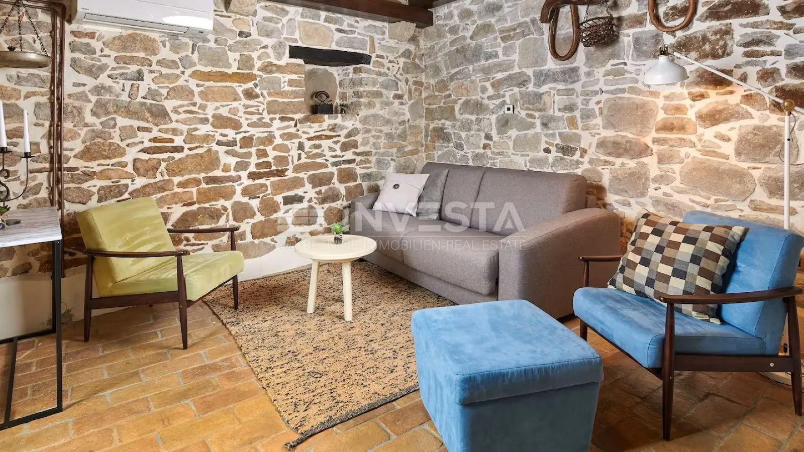 središnja istra, rustikalna kamena vila, spa zona, dva grijana bazena - slika 12