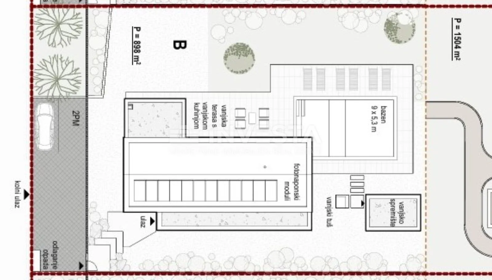 labin okolica, elegantna vila s bazenom i velikom okućnicom - slika 20