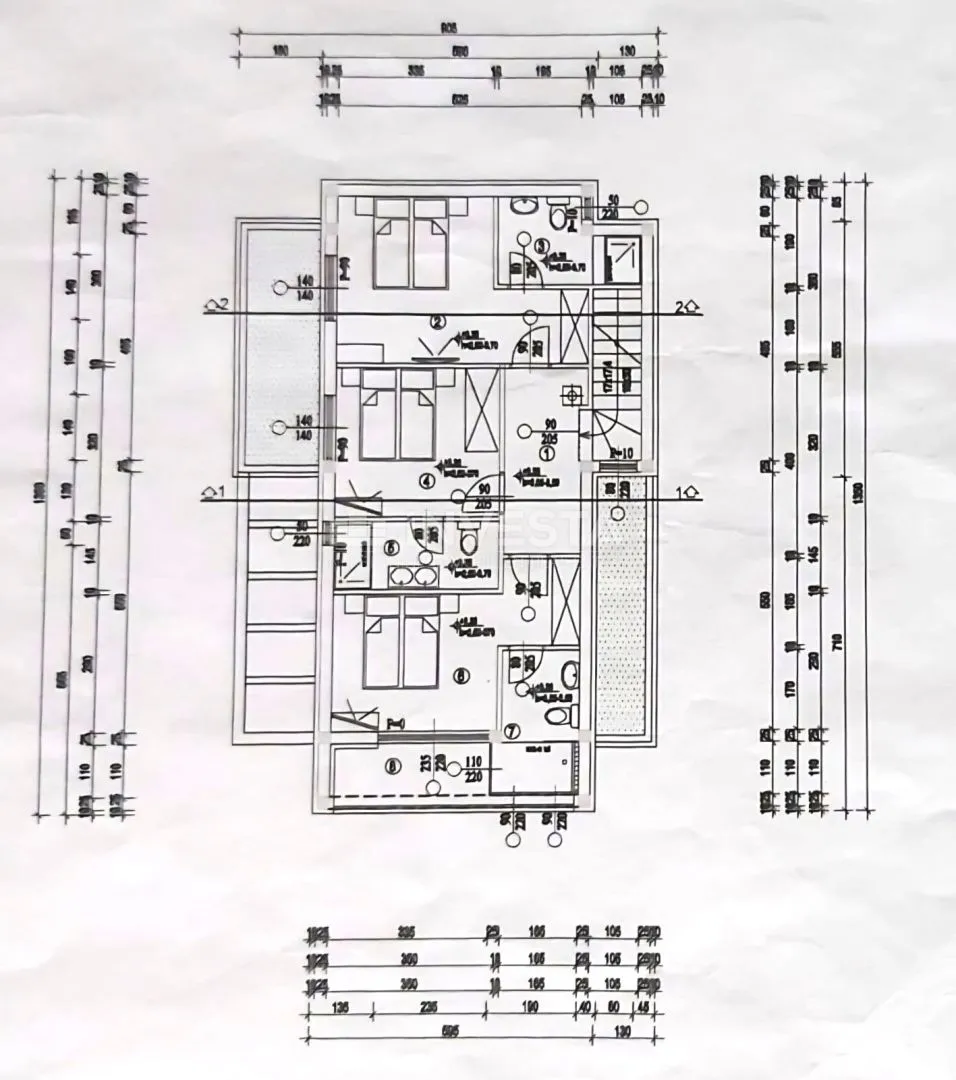 žminj okolica - građevinsko zemljište 612 m2 s idejnim projektom - slika 11