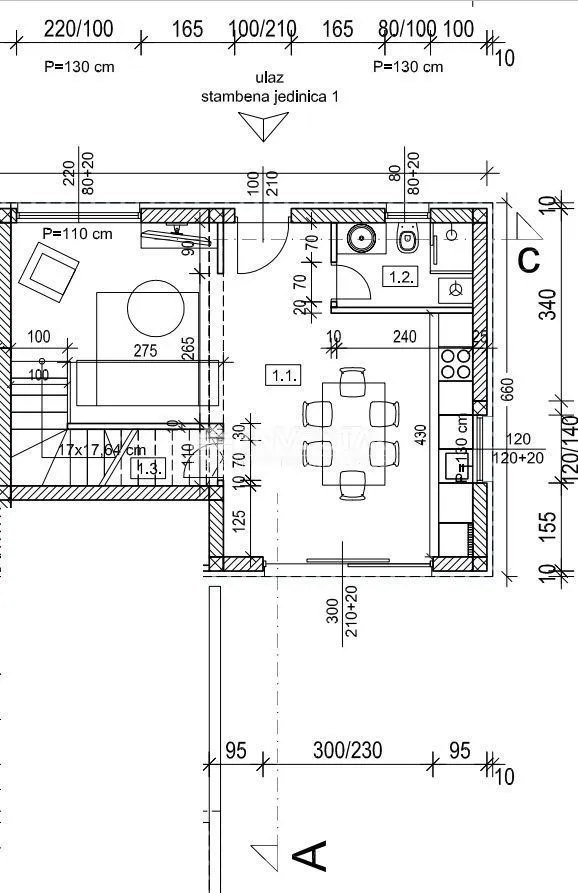 fažana, luksuzni dvoetažni stan 78 m2, parking, blizina mora - slika 11