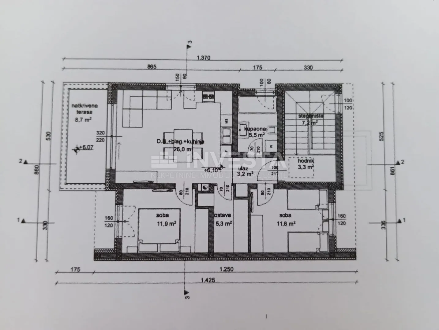 valbandon, stan u novogradnji, 1.kat, 650 m od mora - slika 10