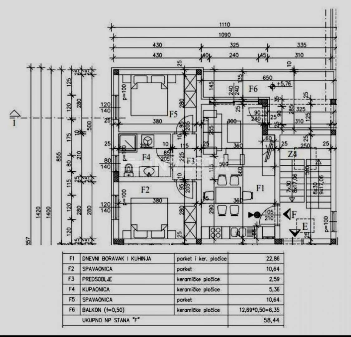 medulin, luksuzan stan 62m2, 2.kat, novogradnja, parking - slika 20